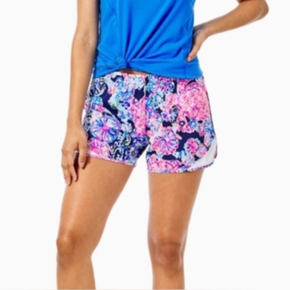 Lilly Pulitzer Luxletic athletic Shorts size XL G25007
